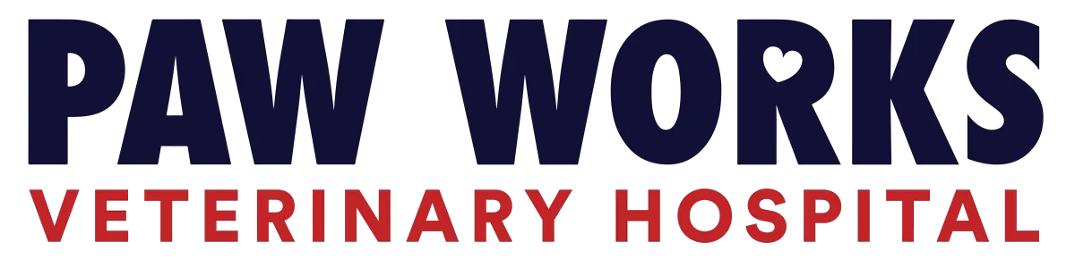 Paw Works Veterinary Hospital Logo