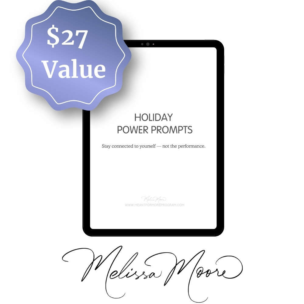 Holiday Head Games Bundle Holiday Power Prompts Bonus Image showcasing an ipad with Power Prompts Bonus Open on it