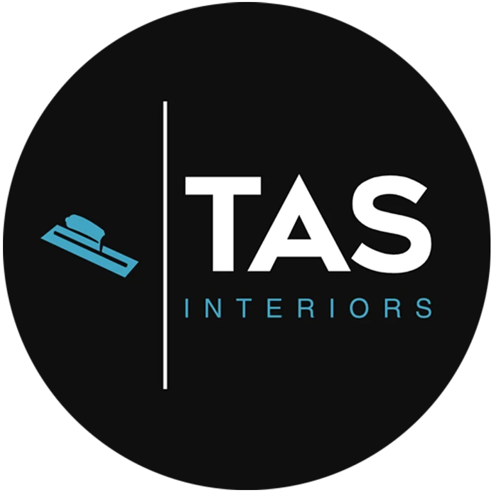 Tas Interiors plastering and gib stopping logo Christchurch