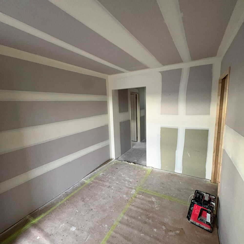 Professional gib stopping service in Christchurch interior wall