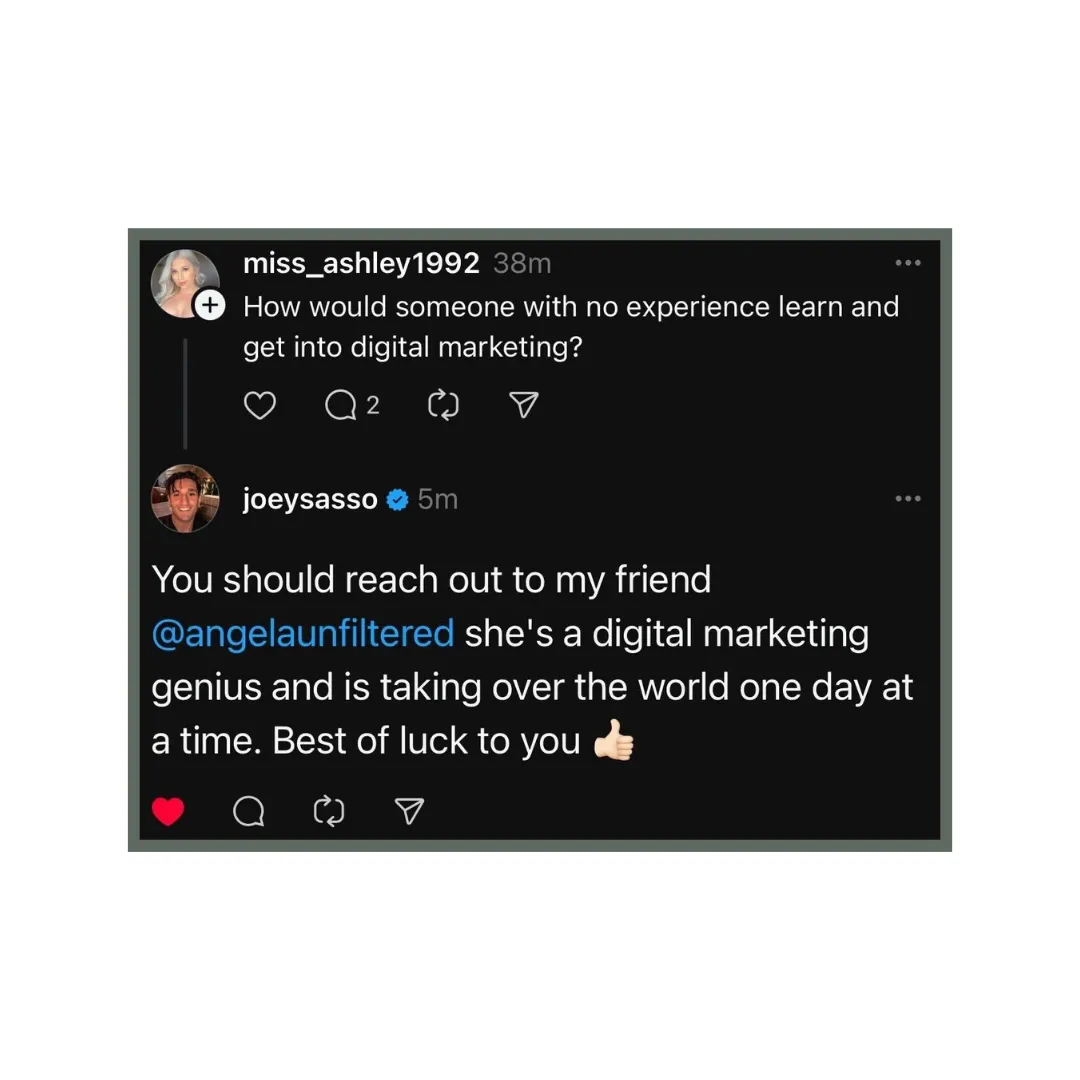 Unfiltered Marketing Group marketing and seo services for service-based businesses.  Client Testimonial: five-star review. 