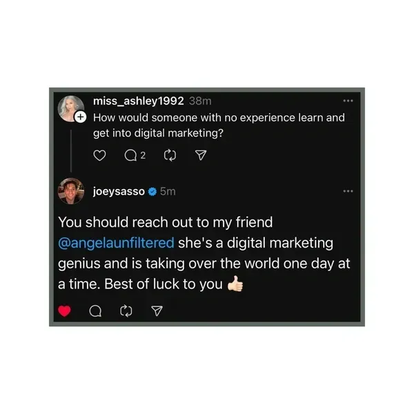 Unfiltered Marketing Group marketing and seo services for service-based businesses.  Client Testimonial: five-star review. 