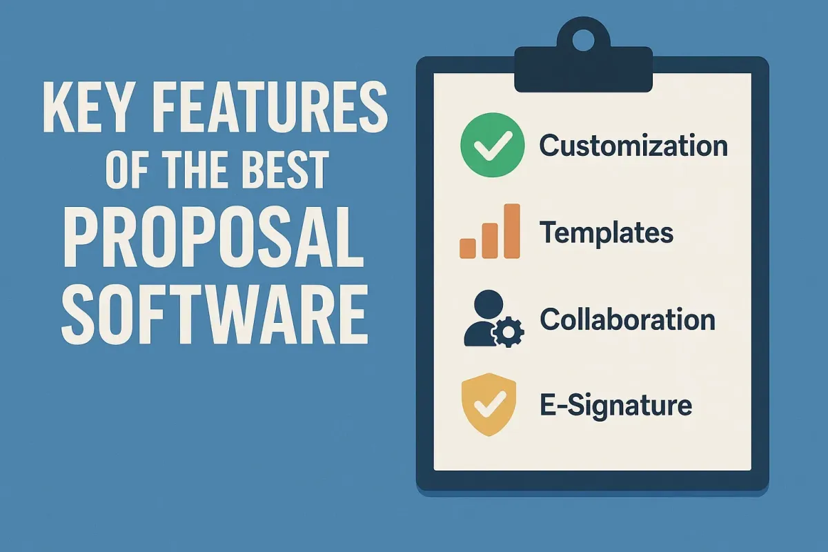 Features of the Best Proposal Software
