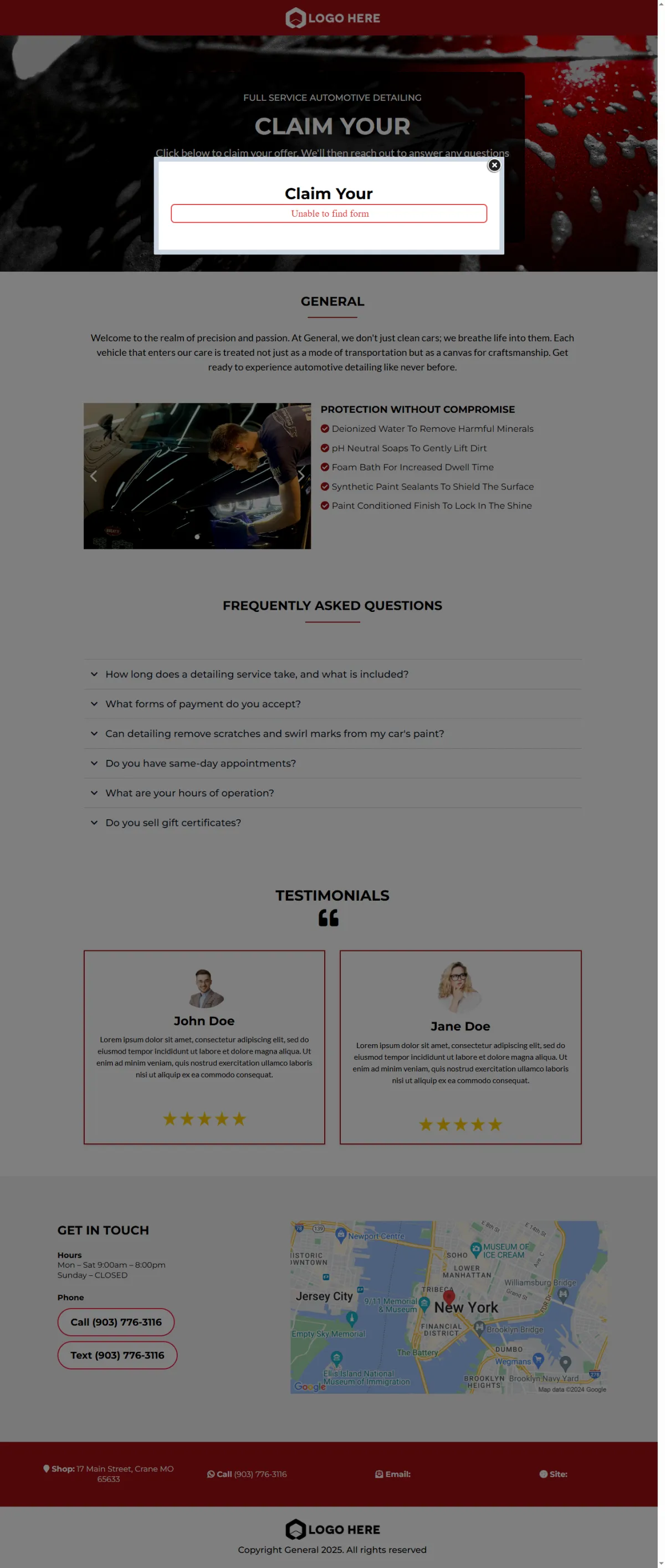 Website Builder with Marketing Tools