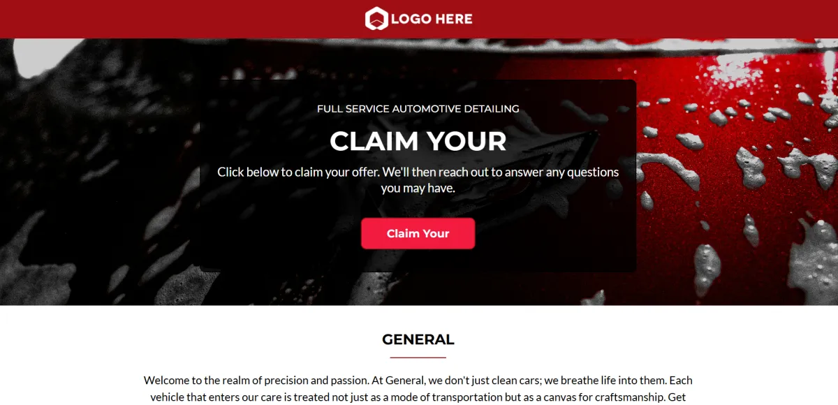 Website Builder with Marketing Tools