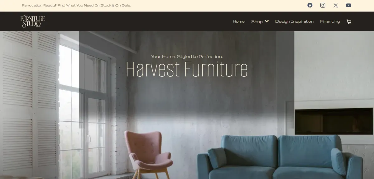 Website Builder with Marketing Tools