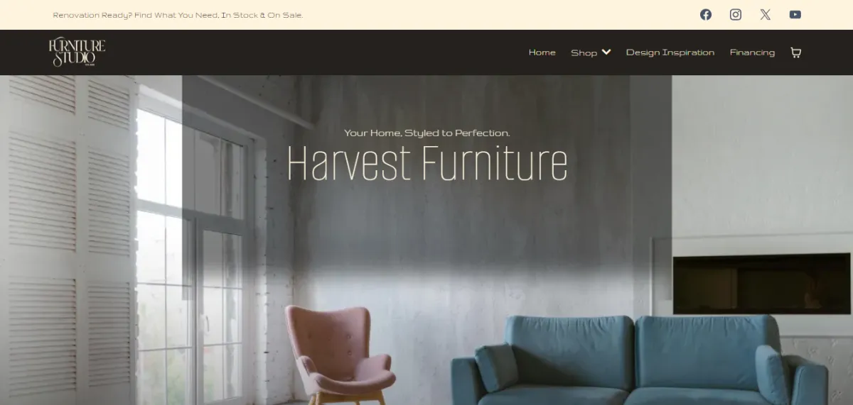 Website Builder with Marketing Tools