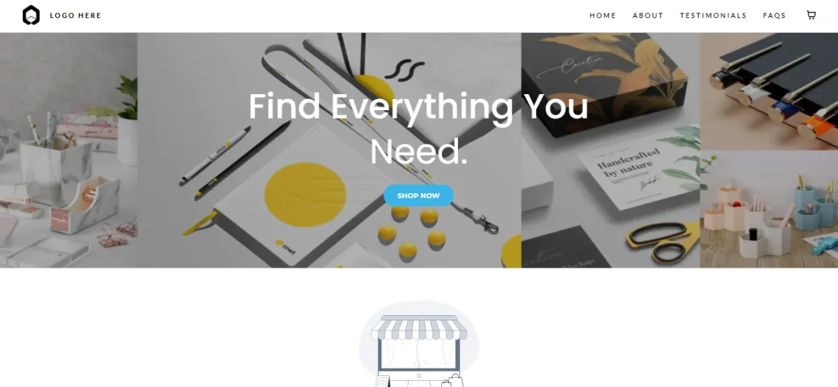 Website Builder with Marketing Tools