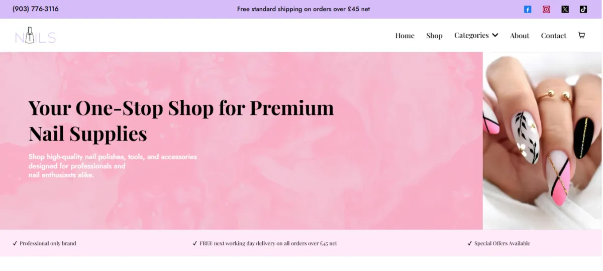 Website Builder with Marketing Tools