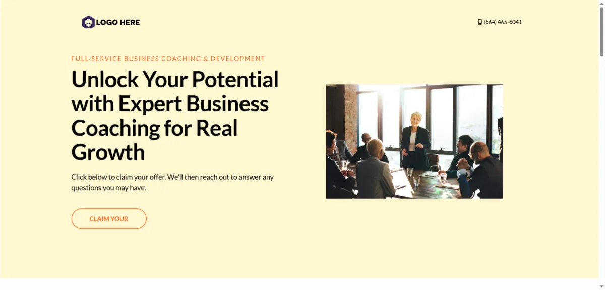 Website Builder with Marketing Tools