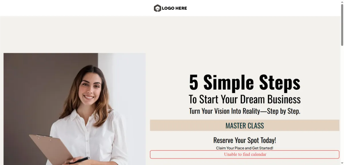 Website Builder with Marketing Tools