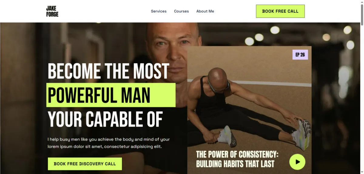 Website Builder with Marketing Tools