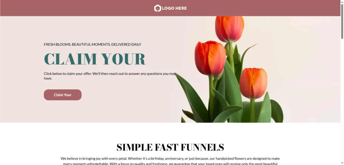Website Builder with Marketing Tools