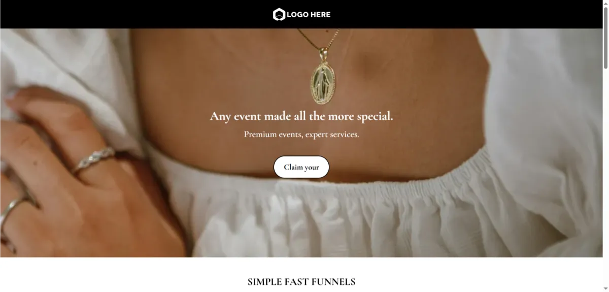 Website Builder with Marketing Tools