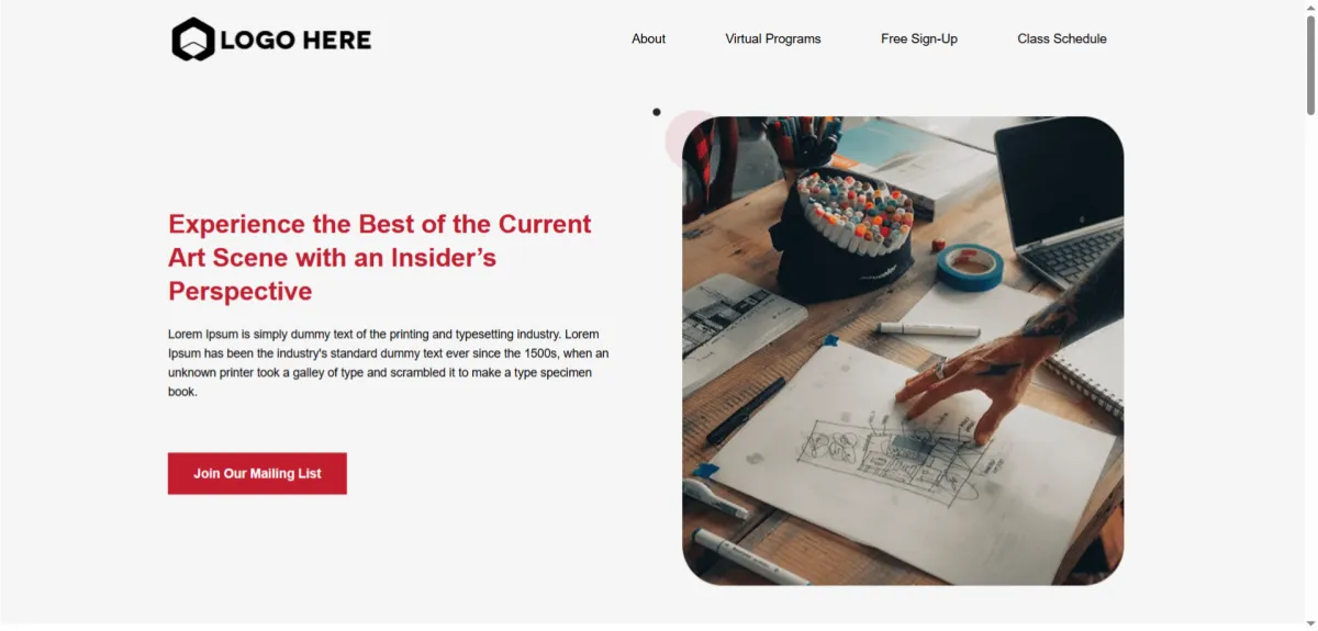 Website Builder with Marketing Tools