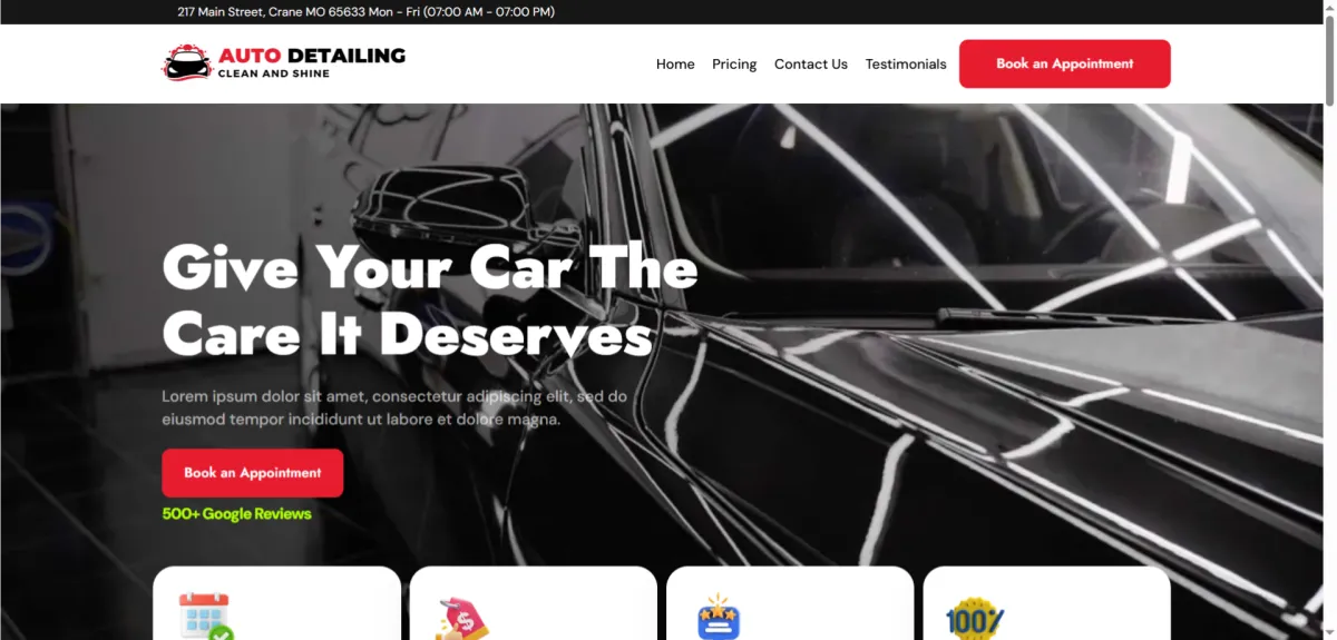 Website Builder with Marketing Tools