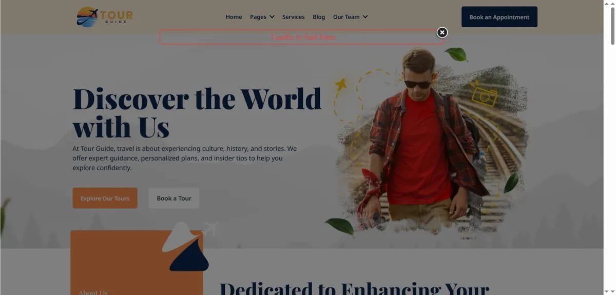 Website Builder with Marketing Tools