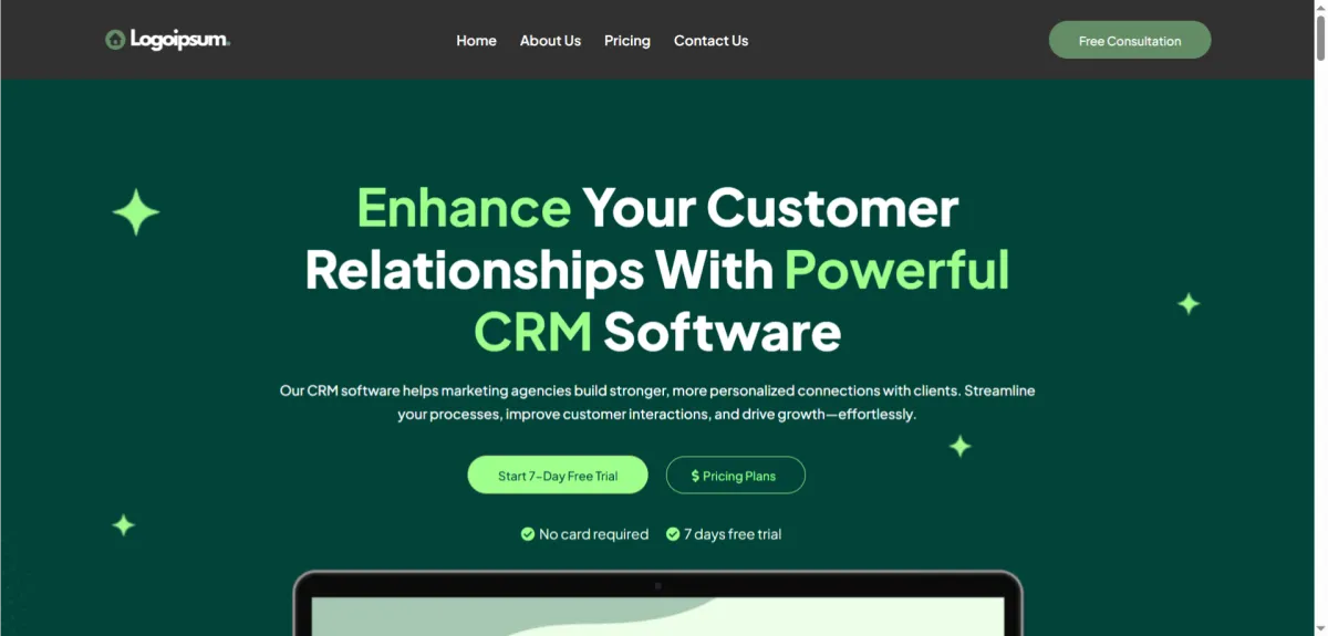 Website Builder with Marketing Tools