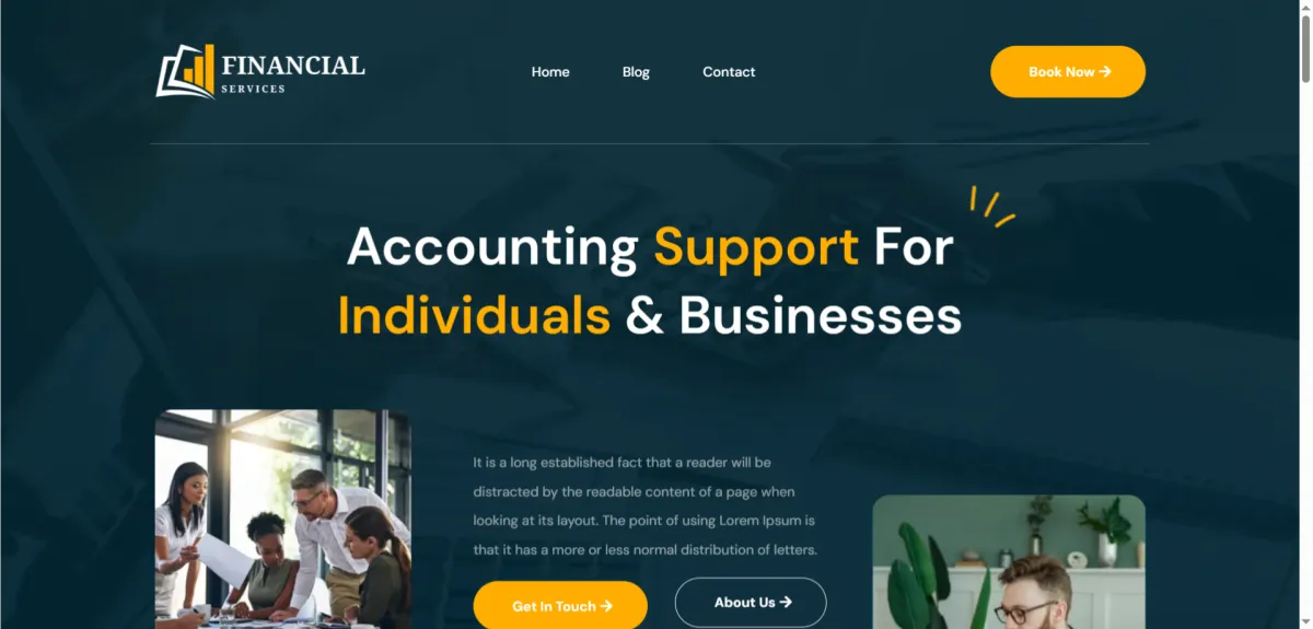 Website Builder with Marketing Tools