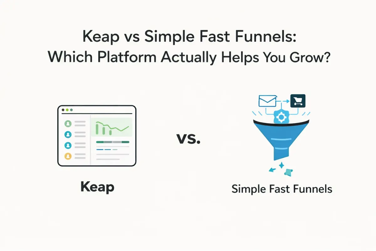 Keap VS Simple Fast Funnels
