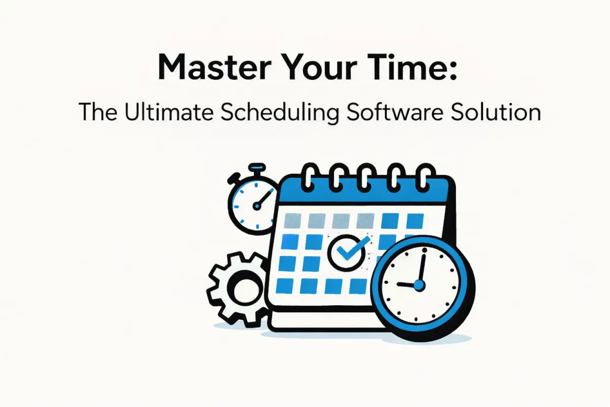 Master Your Time: The Ultimate Scheduling Software Solution