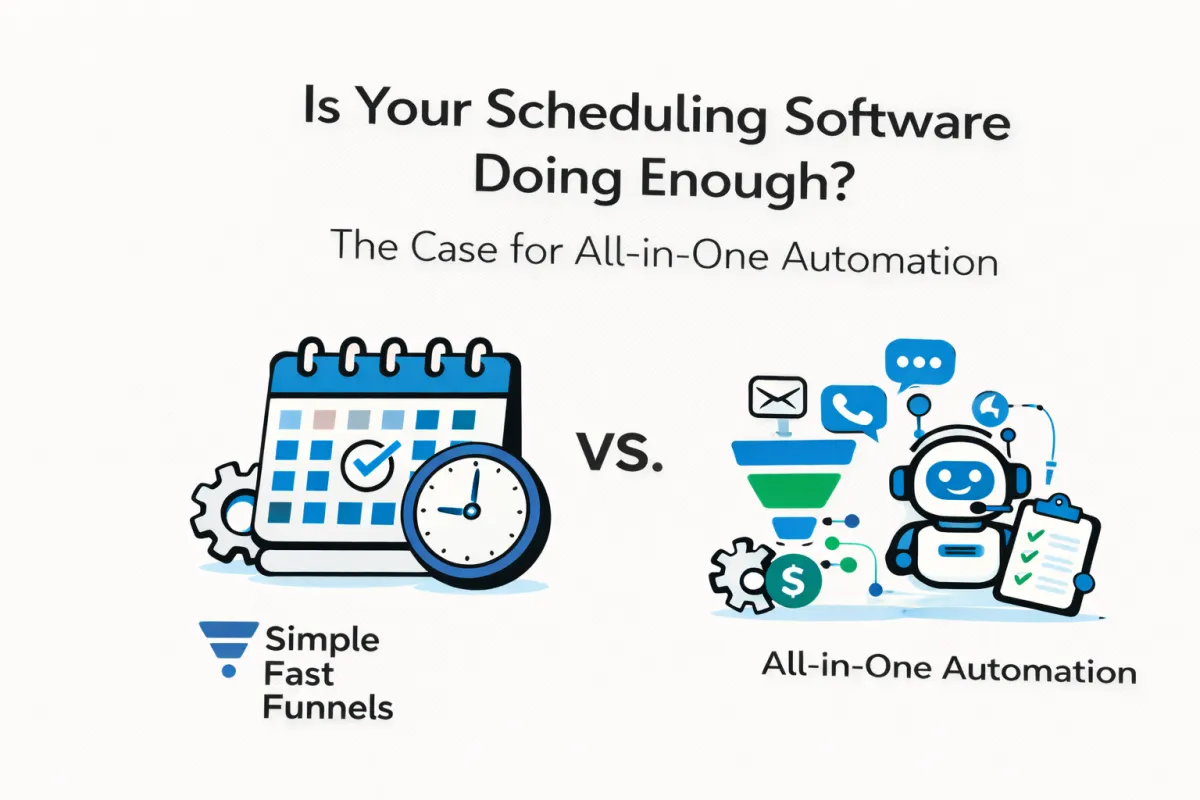 Is Your Scheduling Software Doing Enough? The Case for All-in-One Automation