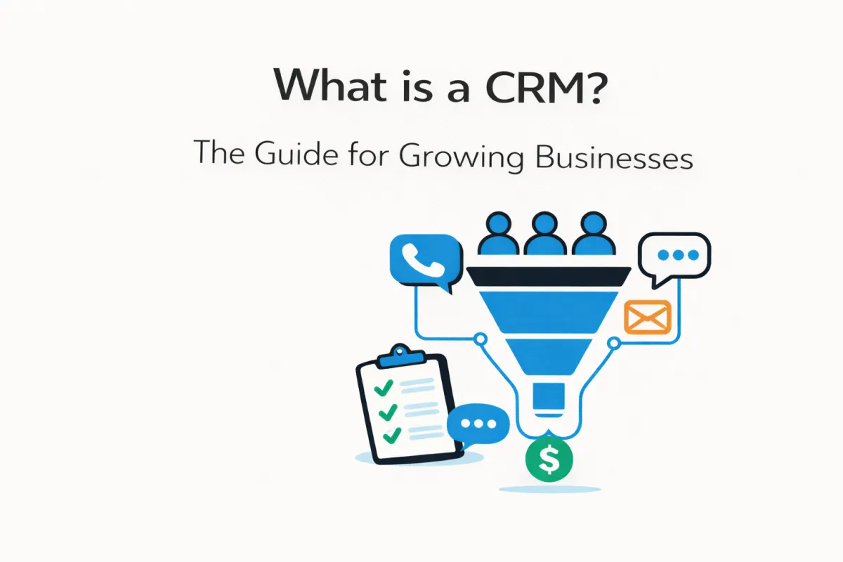 What is a CRM? The Guide for Growing Businesses
