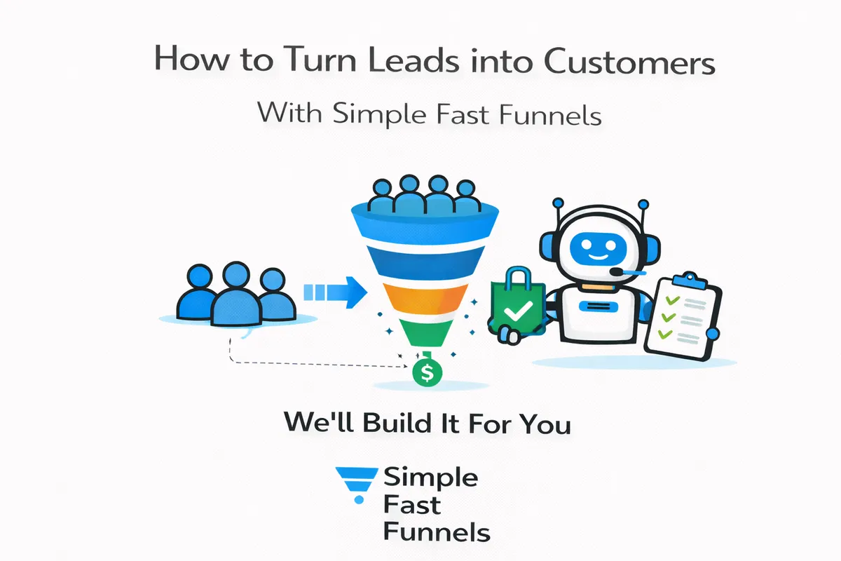 How to Turn Leads into Customers With Simple Fast Funnels