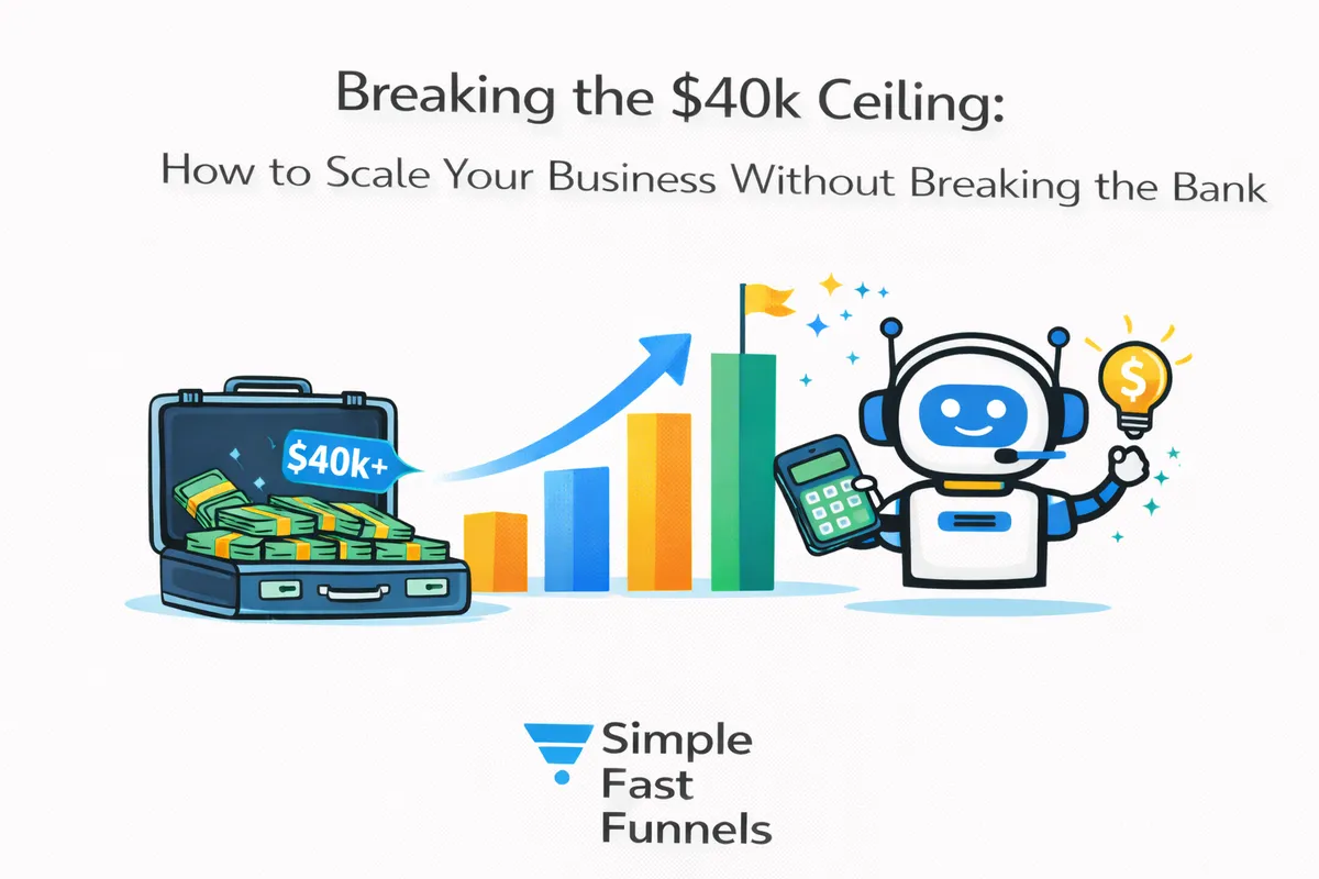 Breaking the $40k Ceiling: How to Scale Your Business Without Breaking the Bank