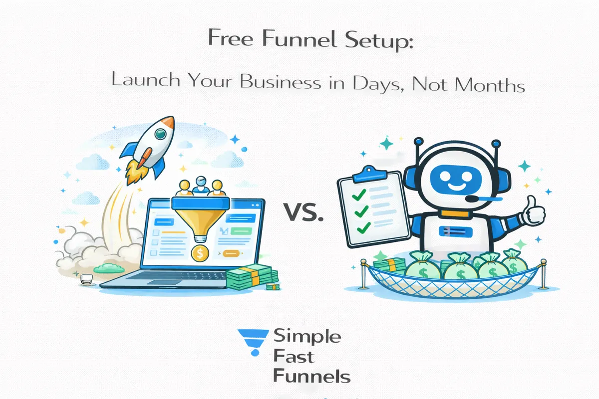 Free Funnel Setup: Launch Your Business in Days, Not Months