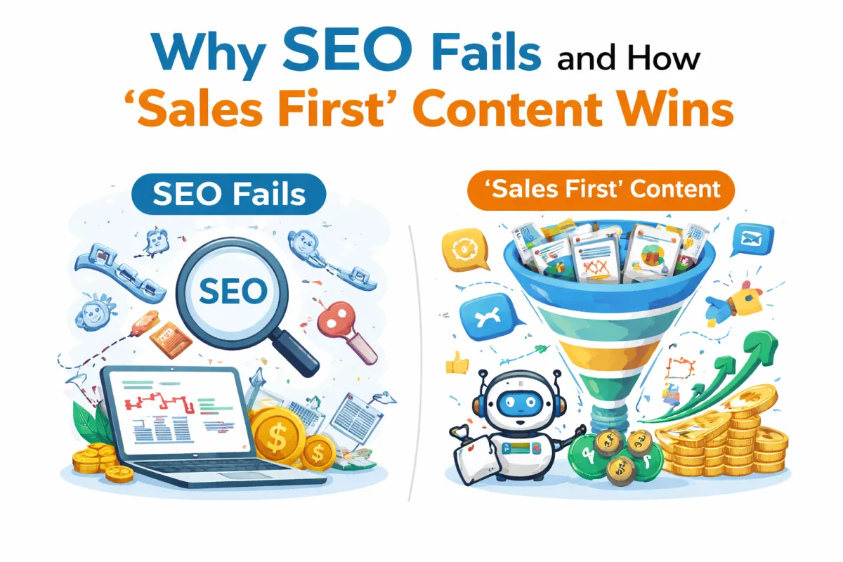 Why SEO Fails and How 'Sales First' Content Wins