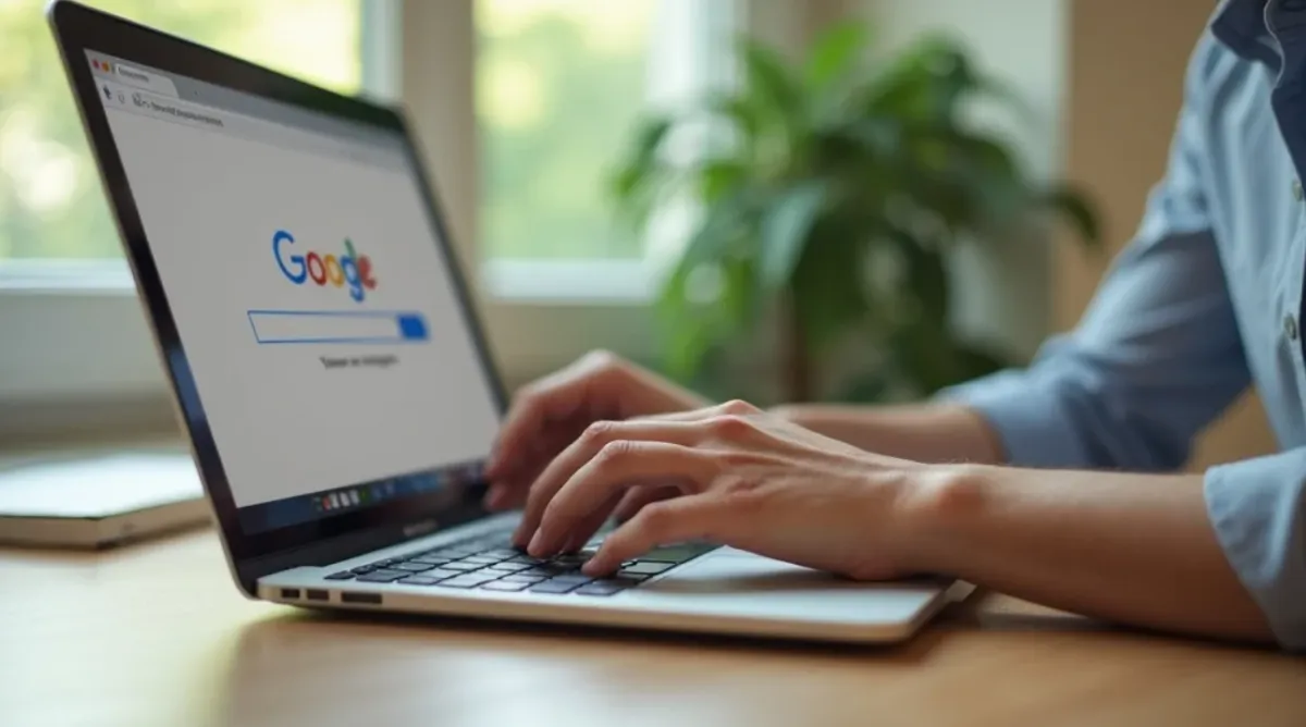 Man thinking abou how tooptimize for autocomplete