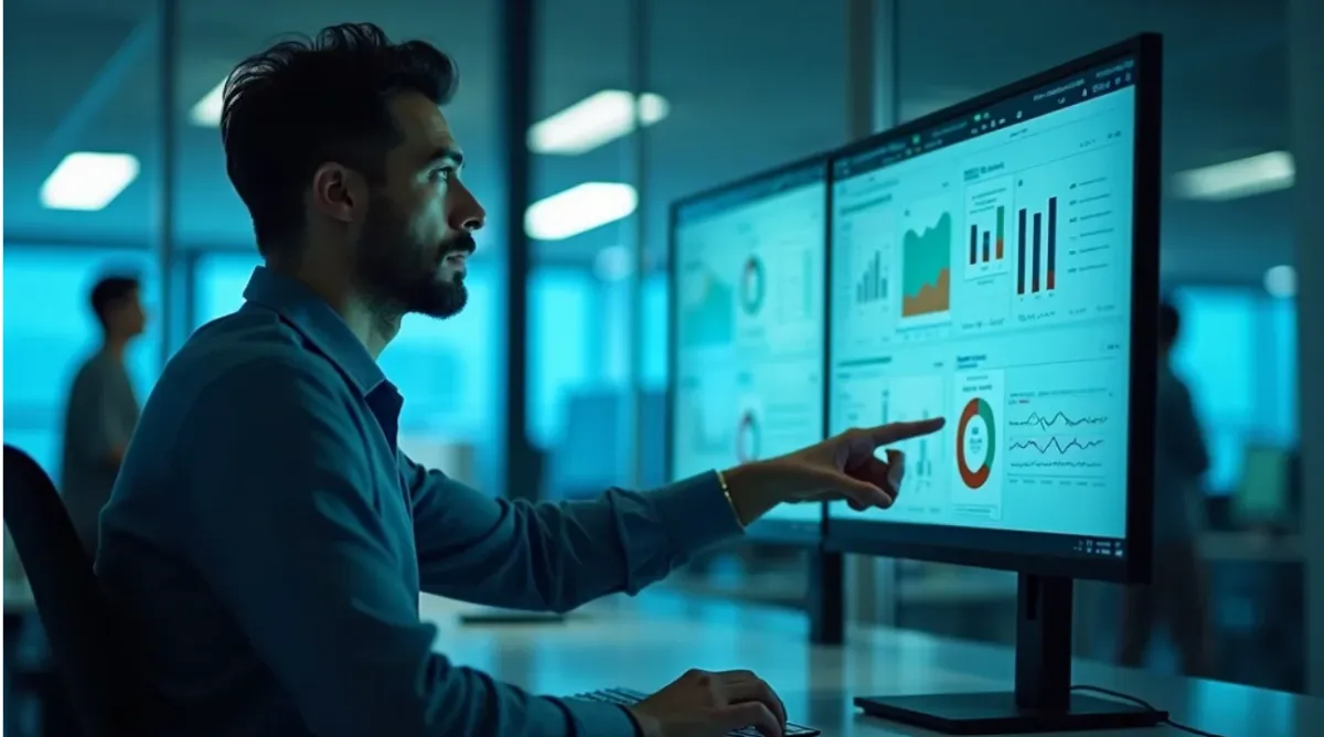 man fnding content that maches is querie