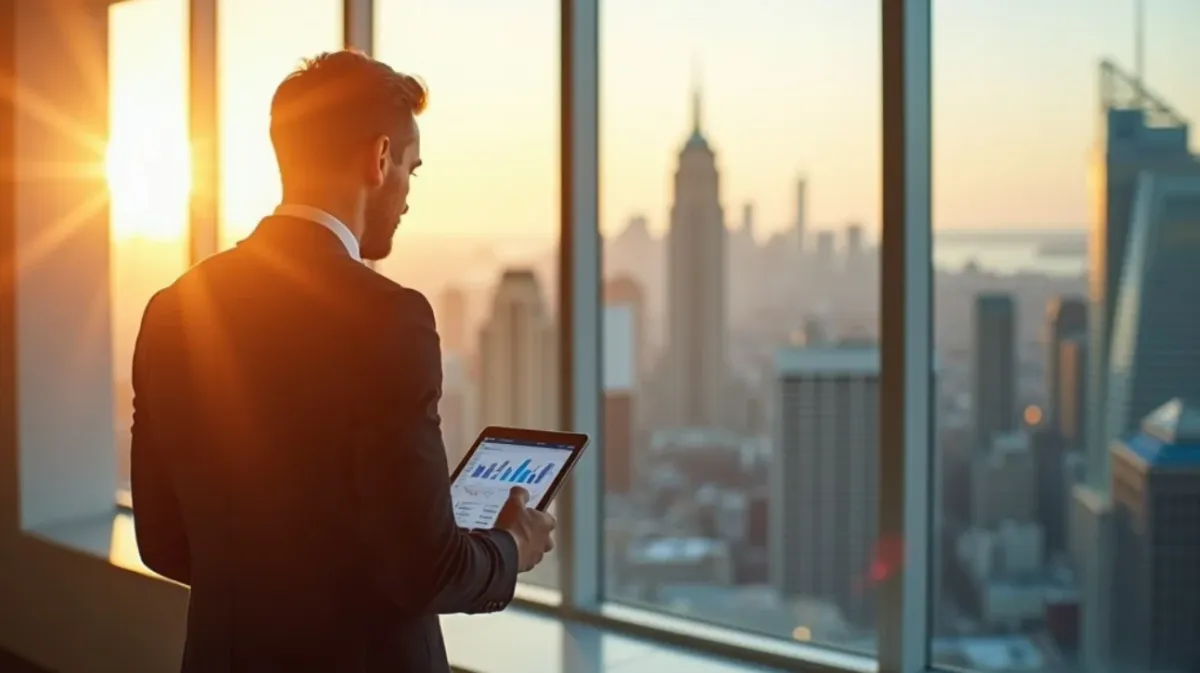 MAN CHECKING HIS SEARCH BOX VISIBILITY