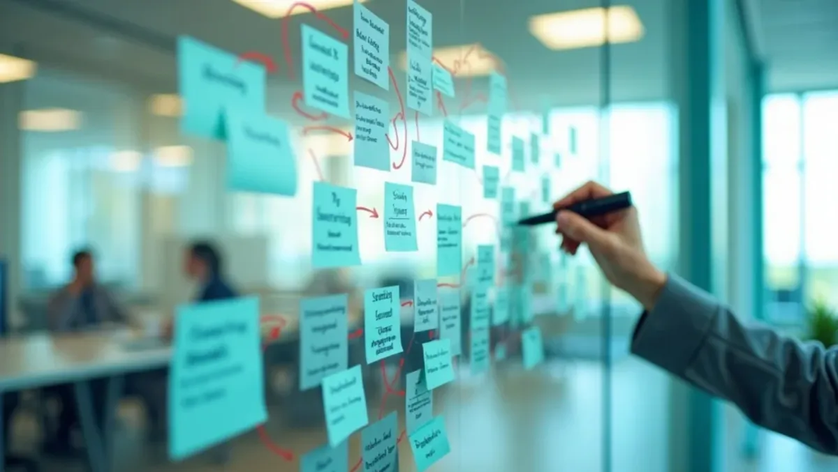 person  looking at to do list for cntent