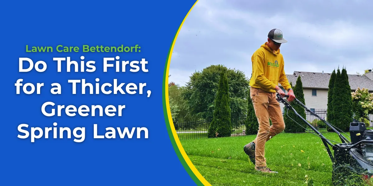 Lawn Care Bettendorf: Do This First for a Thicker, Greener Spring Lawn