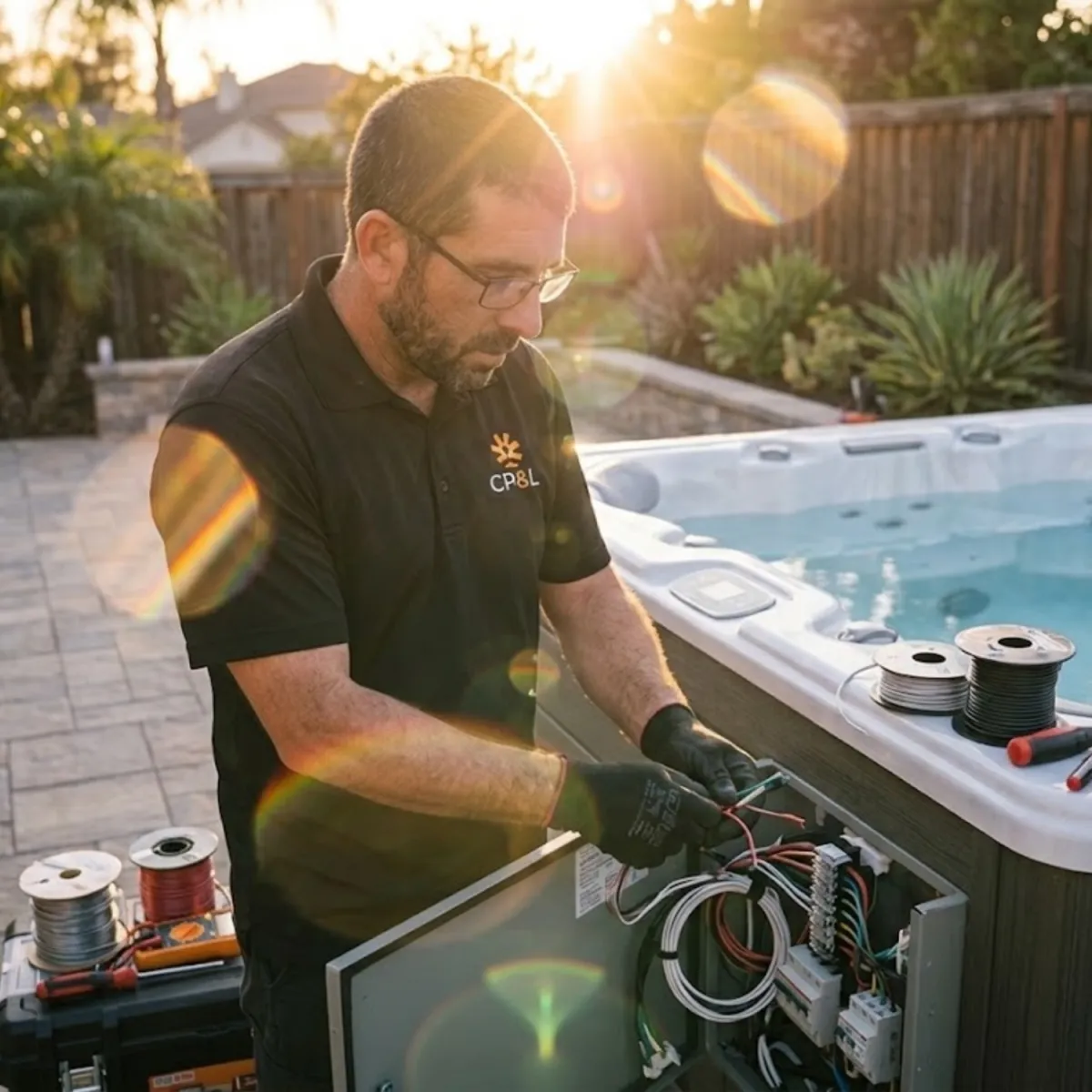 Hot Tub & Spa Wiring in San Jose