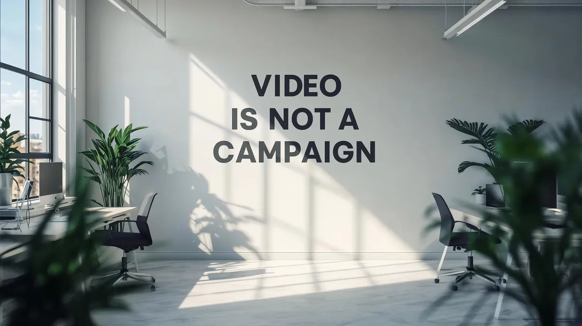 Video is not a Campaign