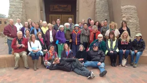 Group Photo of participant from previous trip to Santa Fe