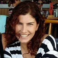 Veridiana Carvalho from Brazil is all smiles after her session