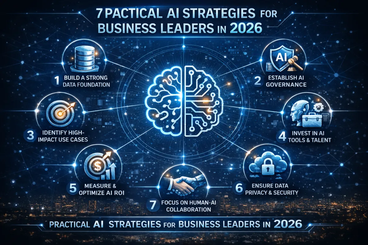 7 practical AI strategies for business leaders in 2026