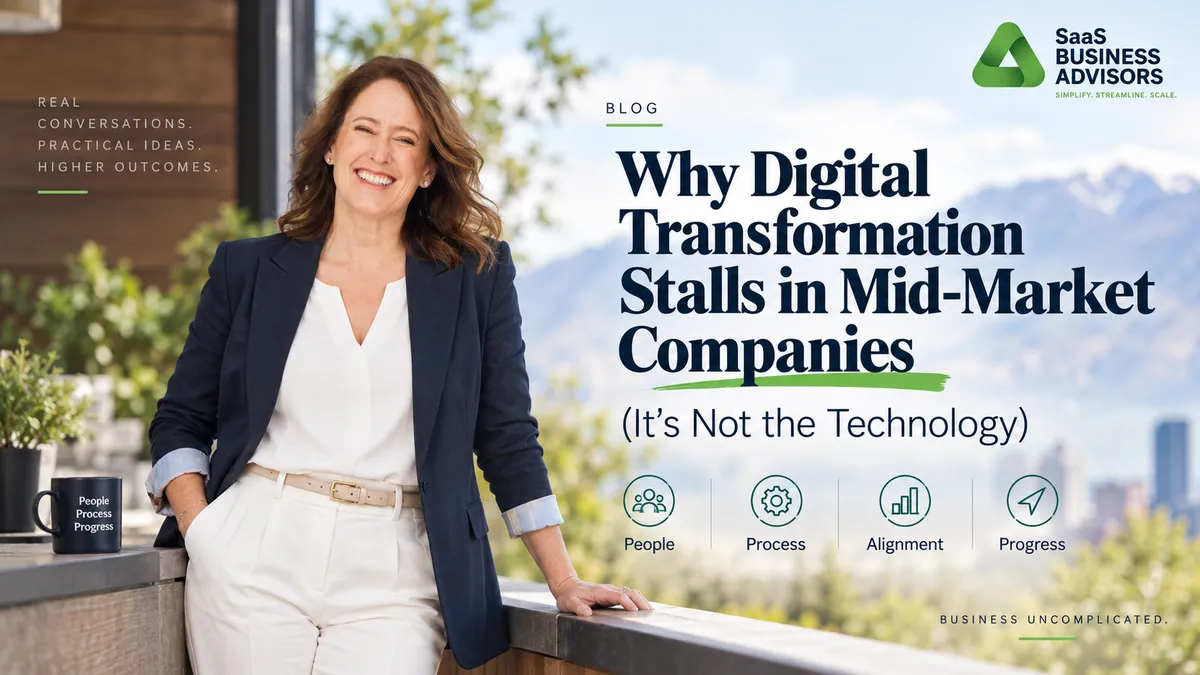 Why Digital Transformation Stalls in Mid-Market Companies (It's Not the Technology)