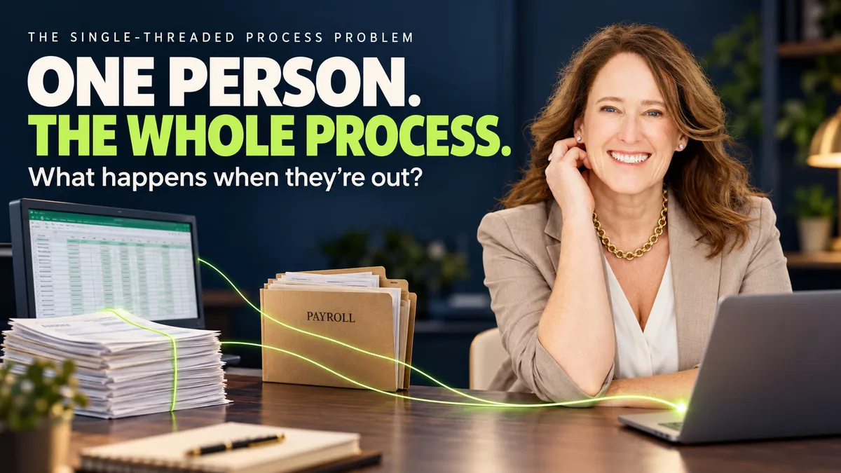 The single-threaded process problem.