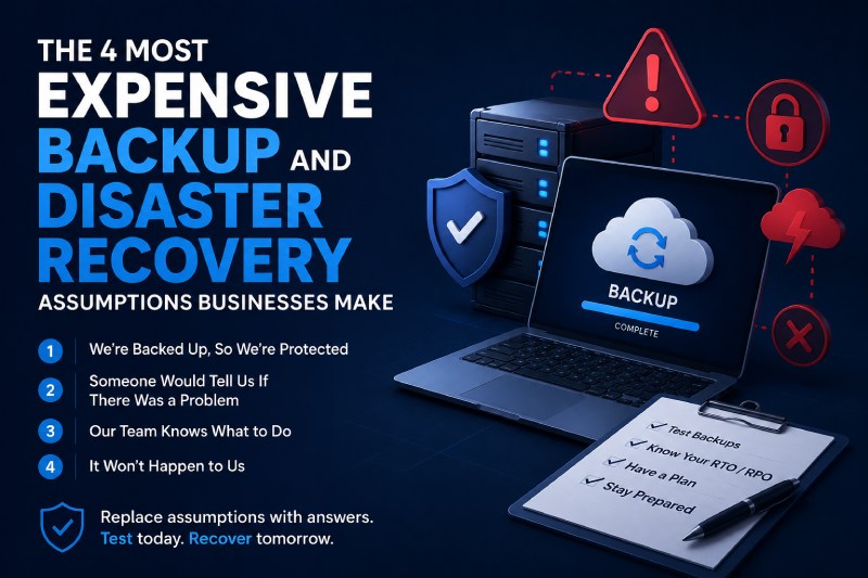 The 4 Most Expensive Backup and Disaster Recovery Assumptions Businesses Make