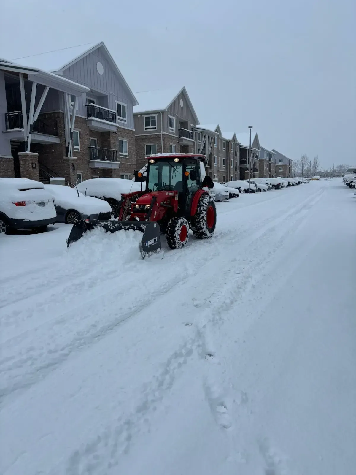 Walkway Snow Removal 5 Star Grounds