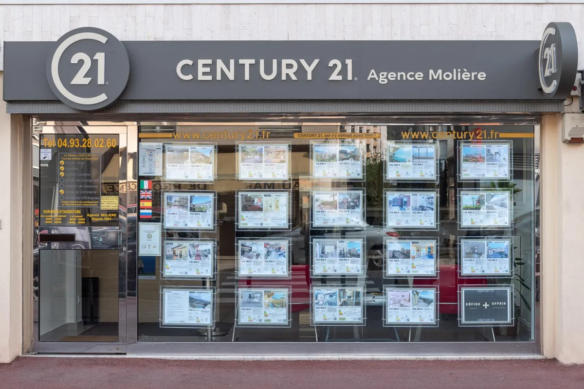 CENTURY 21 MOLIERE devanture