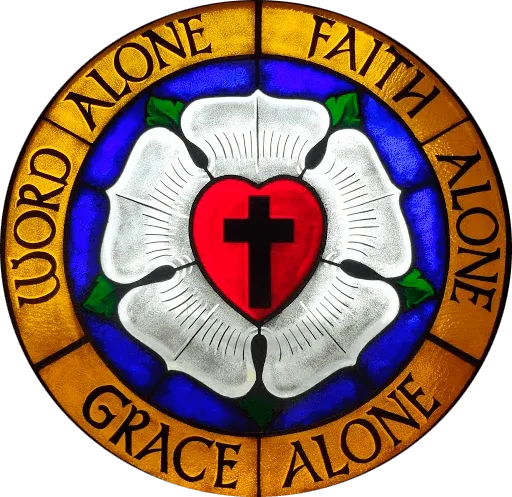Luther's Rose - Word Alone - Faith Alone - Grace Alone
