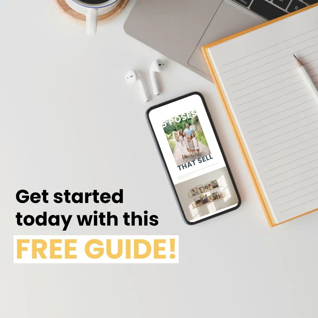 Free guide to help parents take more authentic photos of their children