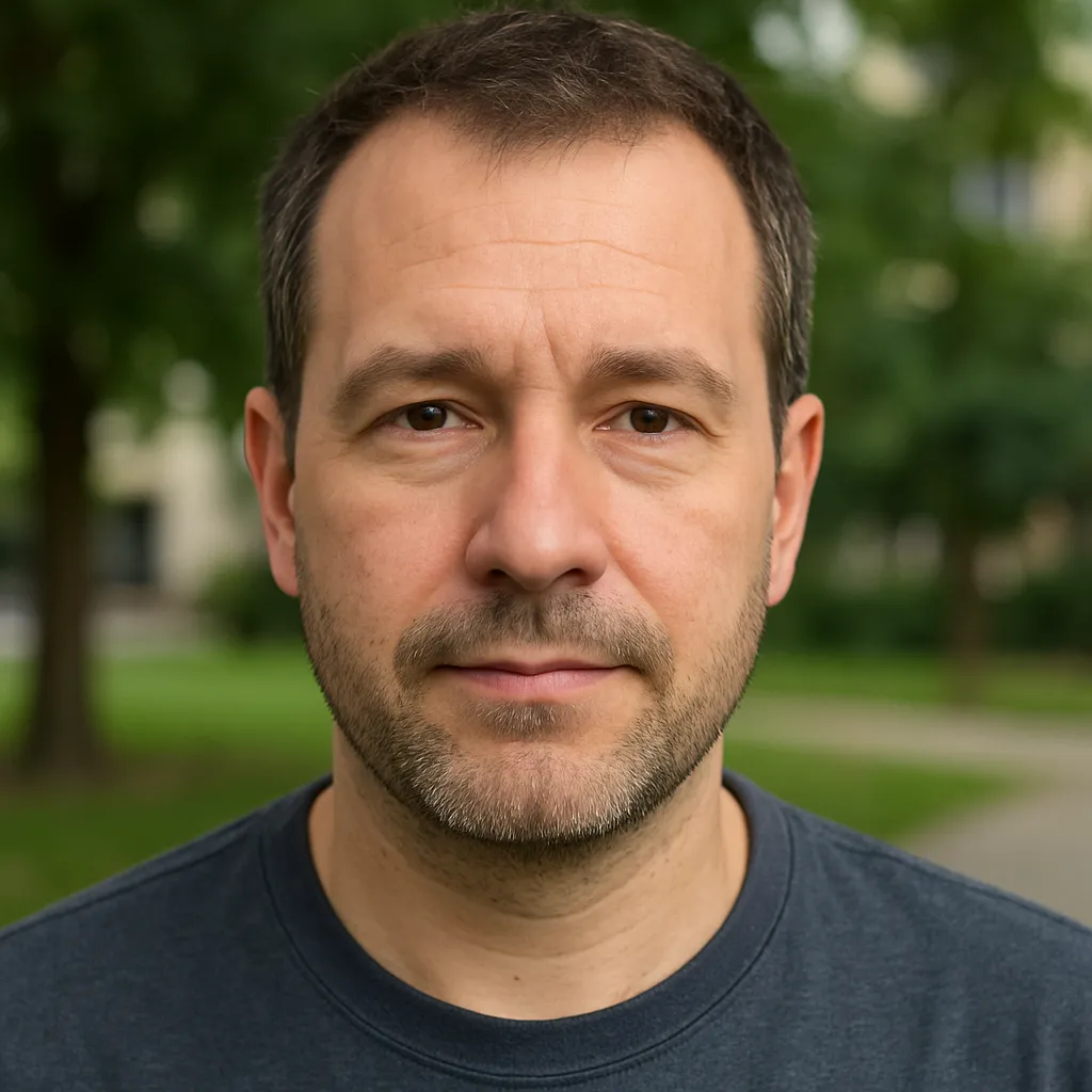 Man in Grey shirt customer testimonial profile picture