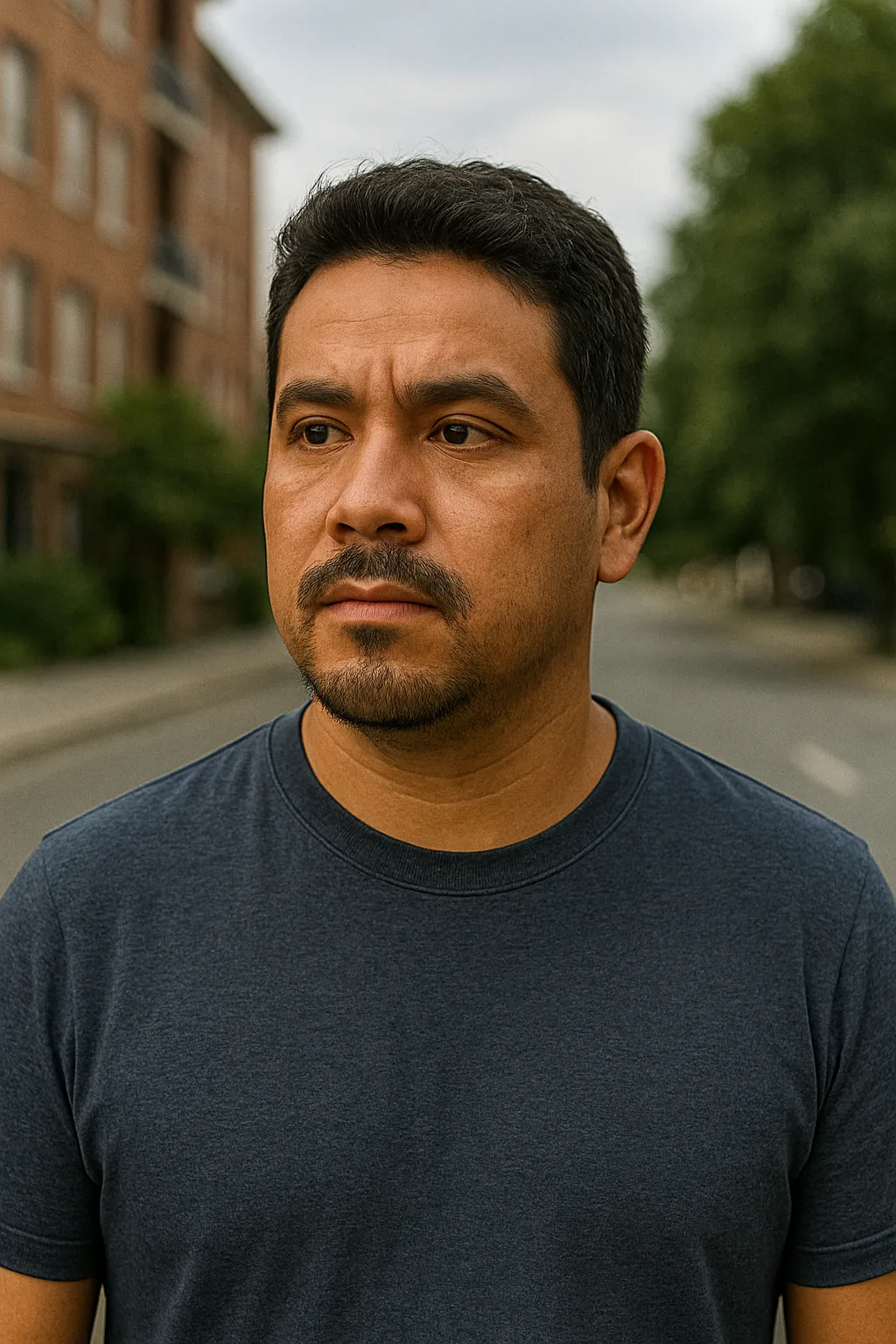Man in Blue shirt customer testimonial profile picture